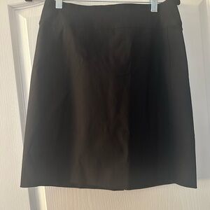 NIC+ZOE Elegant Black Mini Skirt